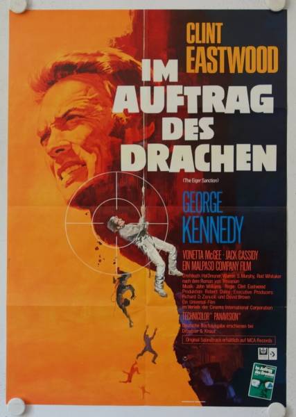 Im Auftrag des Drachen originales deutsches Filmplakat